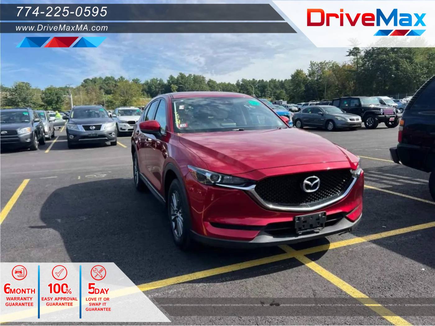2017 Mazda CX-5 Touring — SUV — 92,913 mi — West Bridgewater, MA