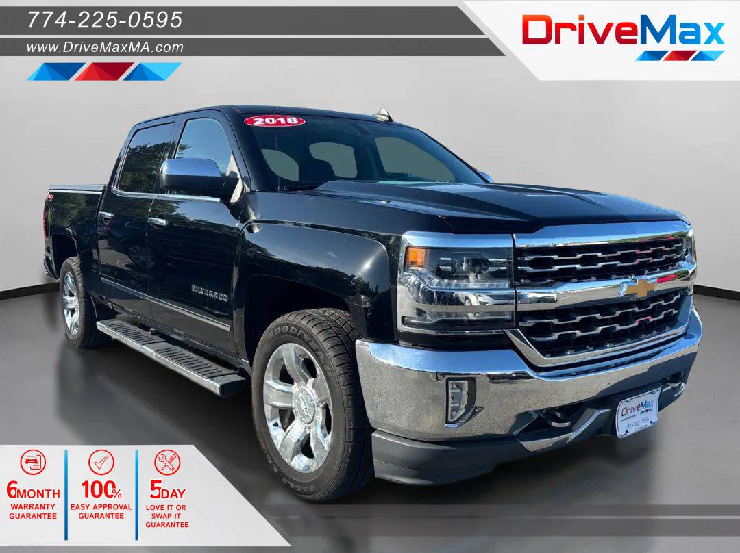 2018 Chevrolet Silverado 1500 LTZ — Pickup Truck — 75,994 mi — West Bridgewater, MA