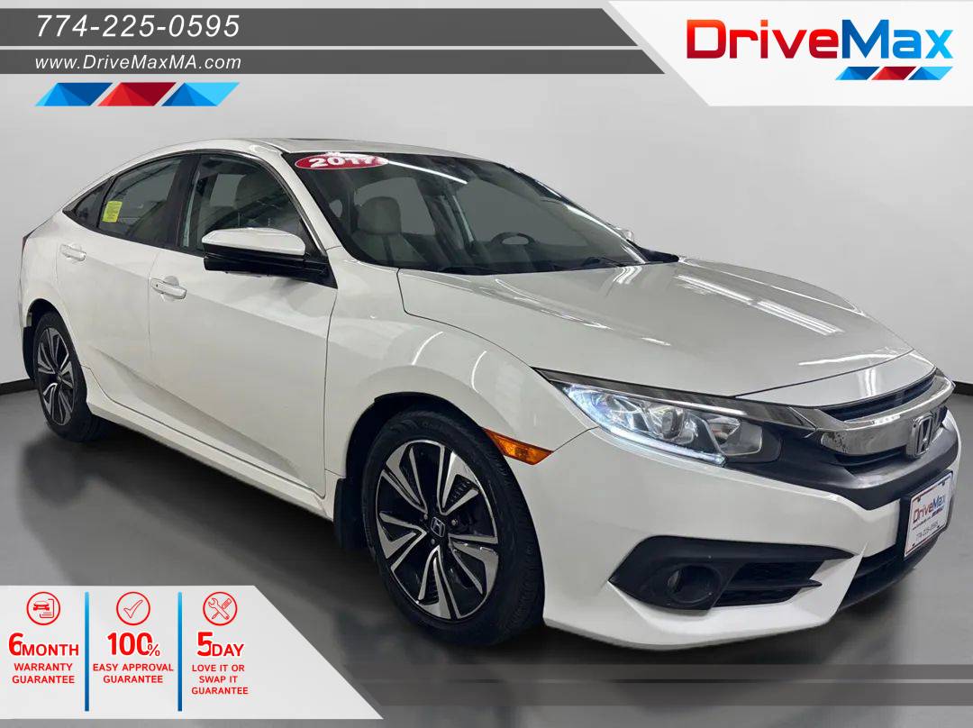 2017 Honda Civic EX-T — Sedan — 70,065 mi — West Bridgewater, MA