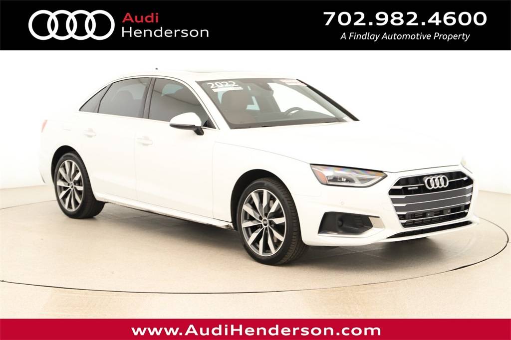 2022 Audi A4 Premium — Sedan — 37,055 mi — Henderson, NV