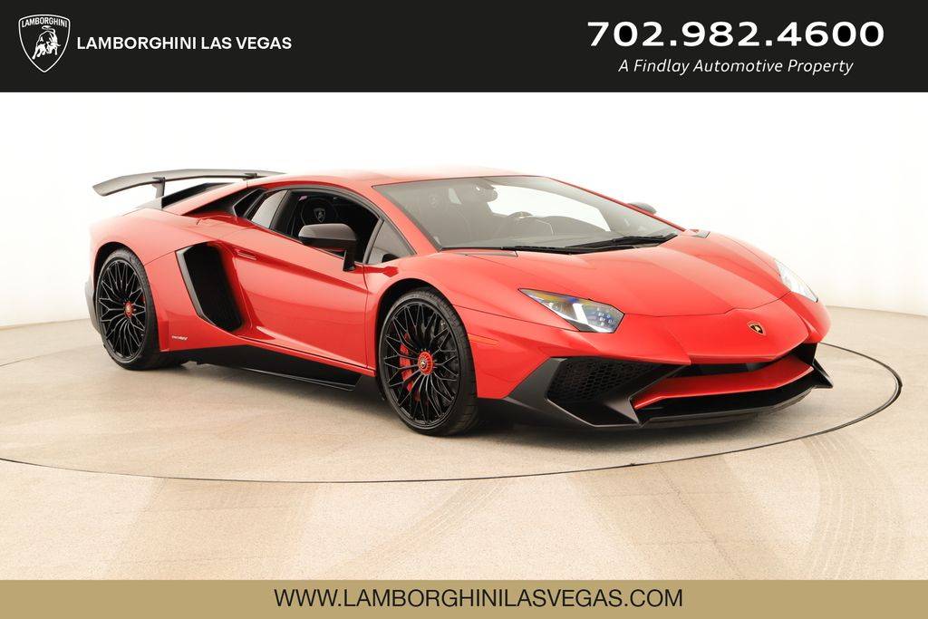 2016 Lamborghini Aventador LP 750-4 Superveloce