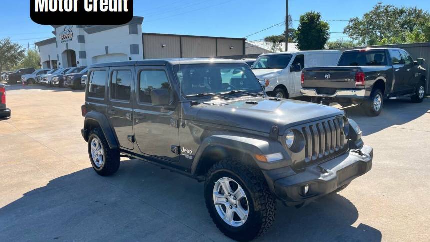 2018 Jeep Wrangler Sport S — SUV — 83,011 mi — Houston, TX