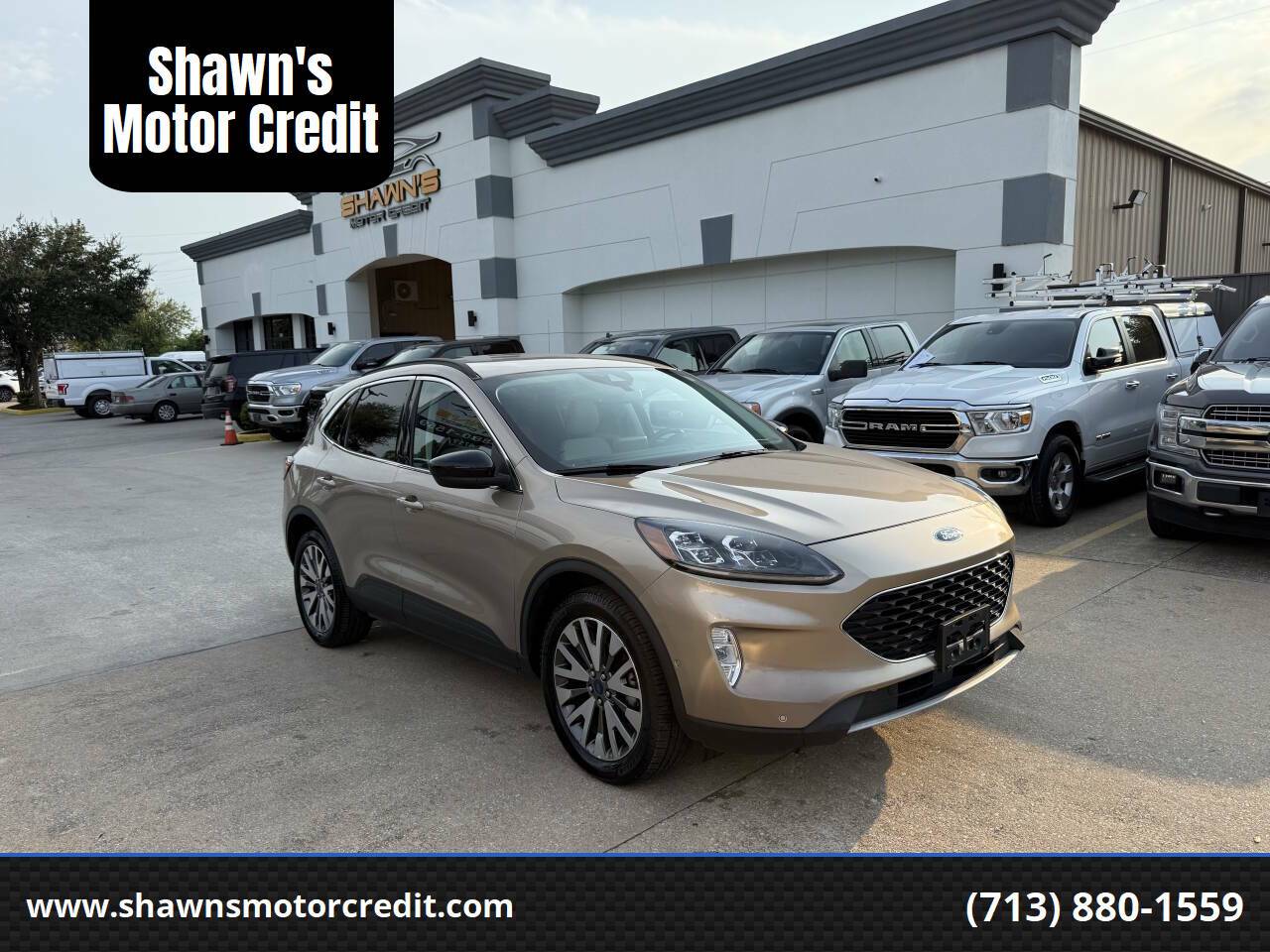 2021 Ford Escape Titanium — SUV — 62,952 mi — Houston, TX