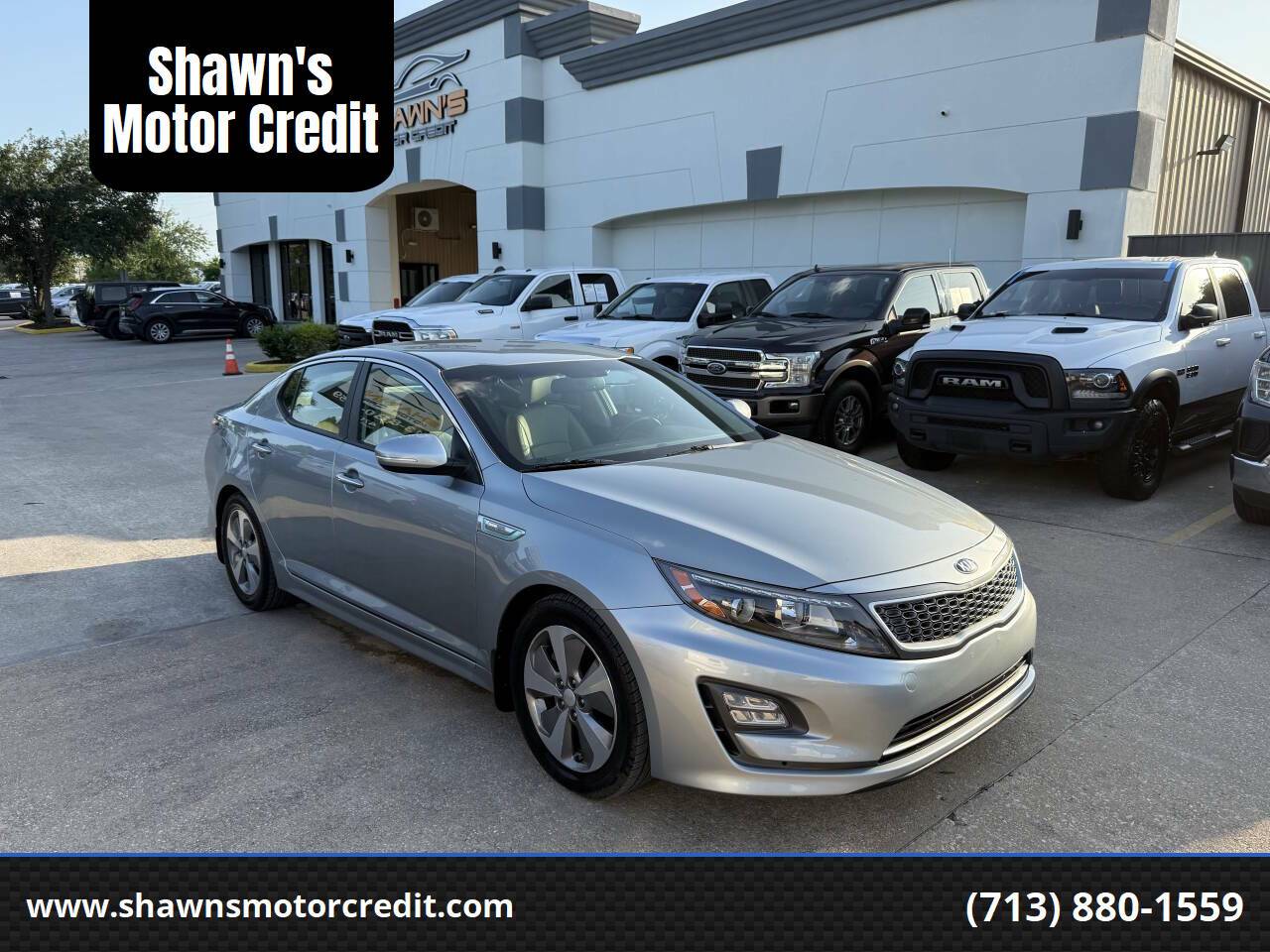 2015 Kia Optima Hybrid EX — Sedan — 105,770 mi — Houston, TX
