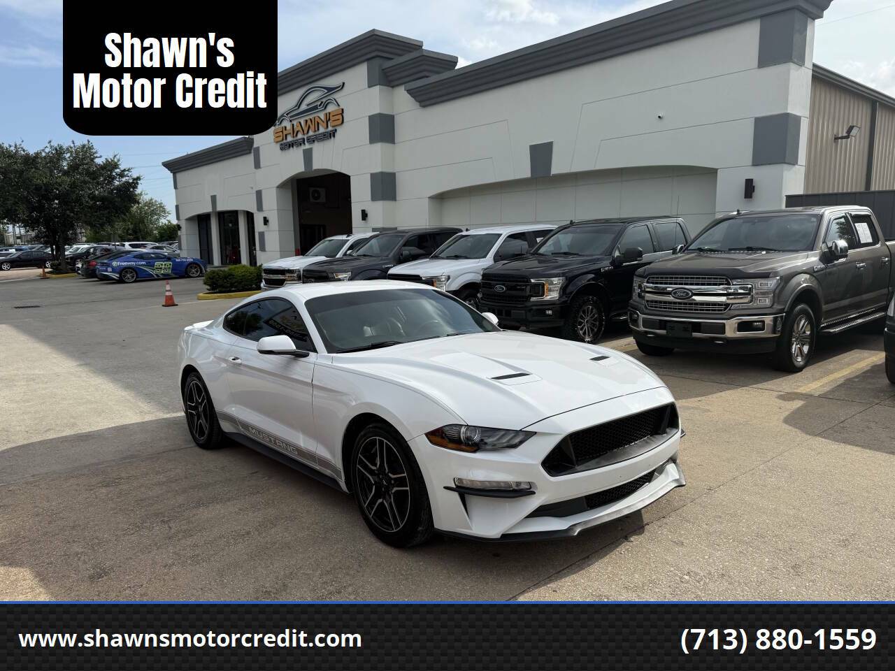 2019 Ford Mustang EcoBoost Premium — Coupe — 97,671 mi — Houston, TX