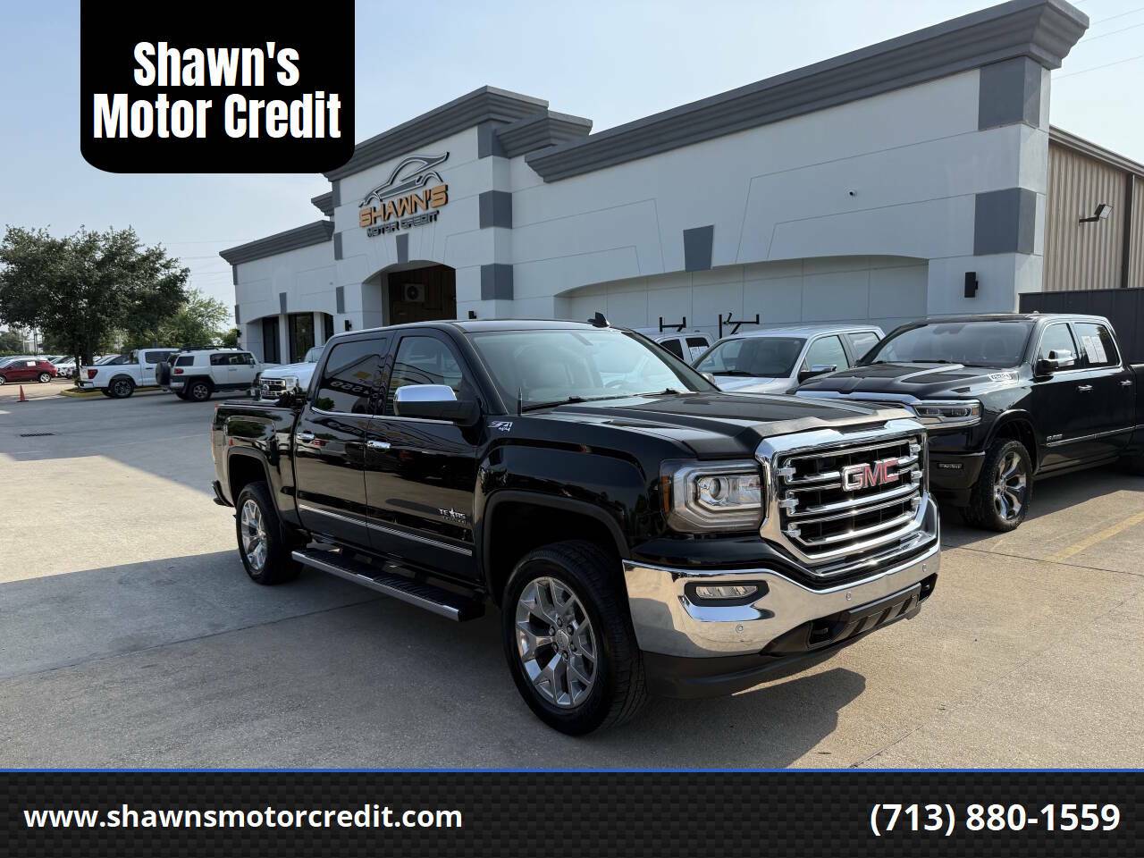 2018 GMC Sierra 1500 SLT — Pickup Truck — 123,973 mi — Houston, TX