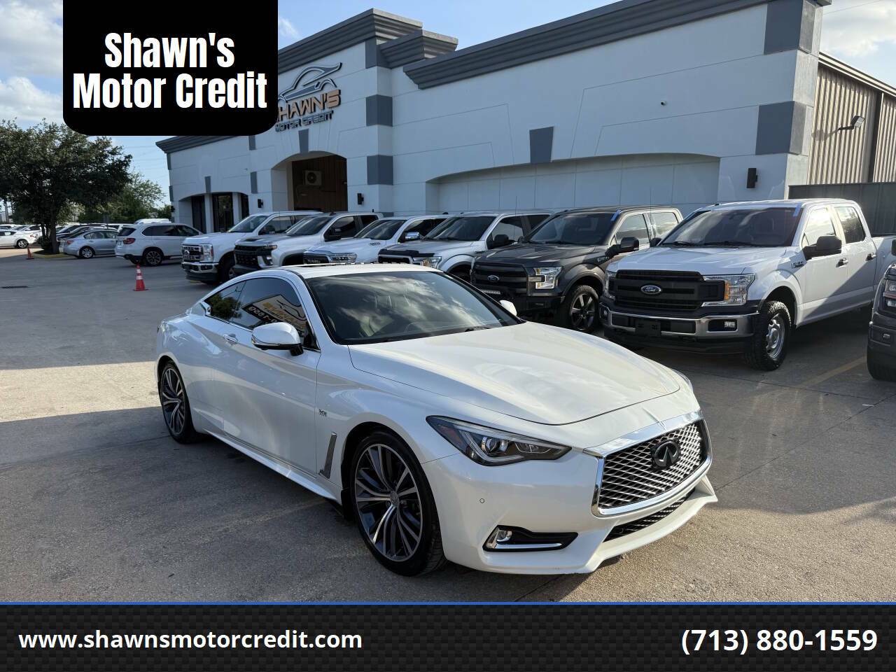 2017 INFINITI Q60 3.0t Premium — Coupe — 59,459 mi — Houston, TX