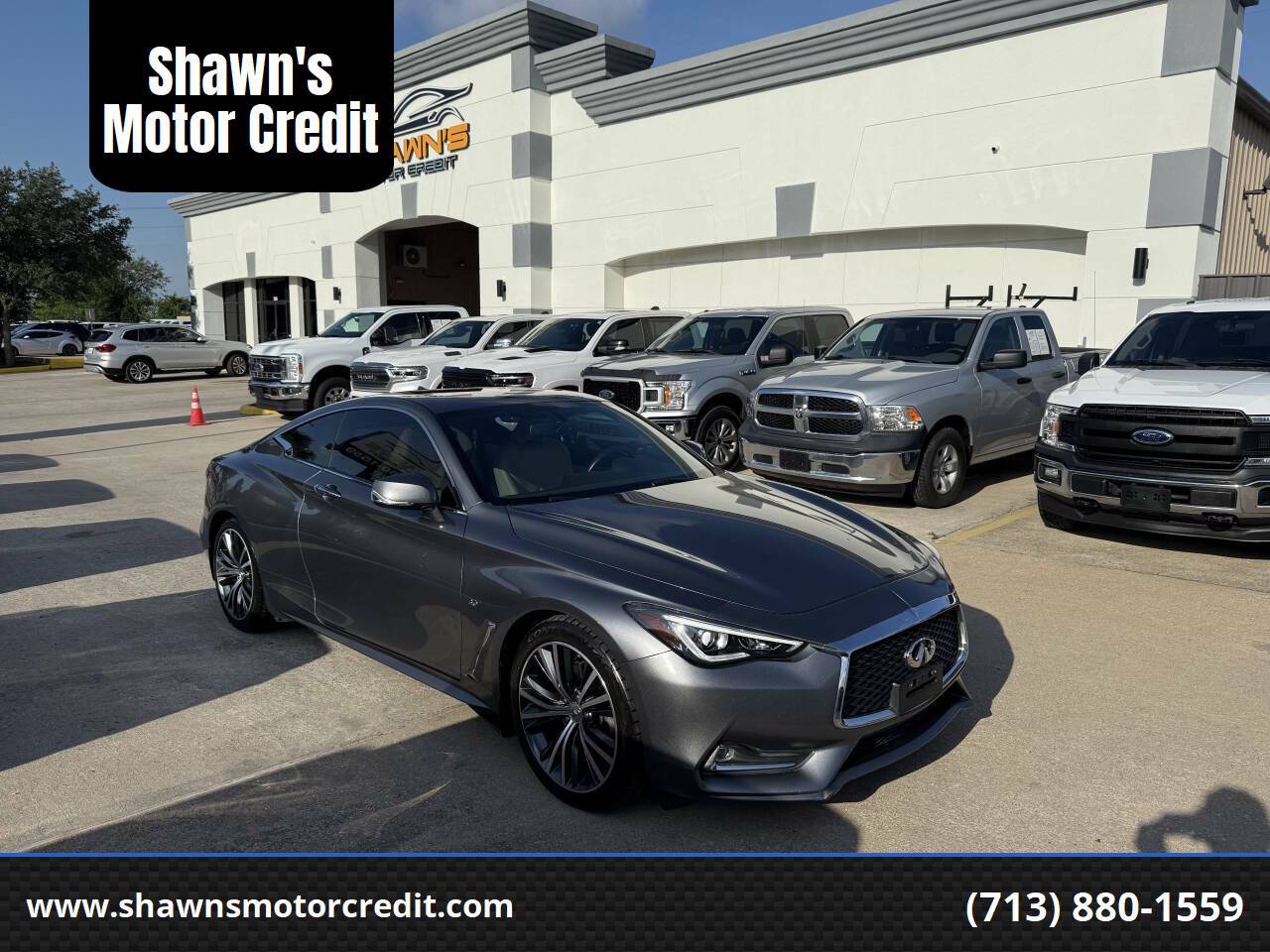 2017 INFINITI Q60 3.0t Premium — Coupe — 83,010 mi — Houston, TX
