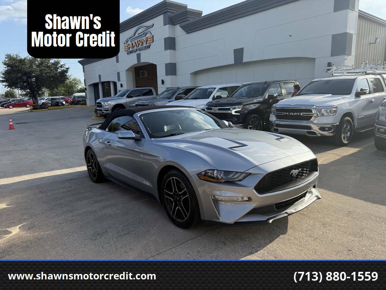 2020 Ford Mustang EcoBoost Premium — Convertible — 76,270 mi — Houston, TX