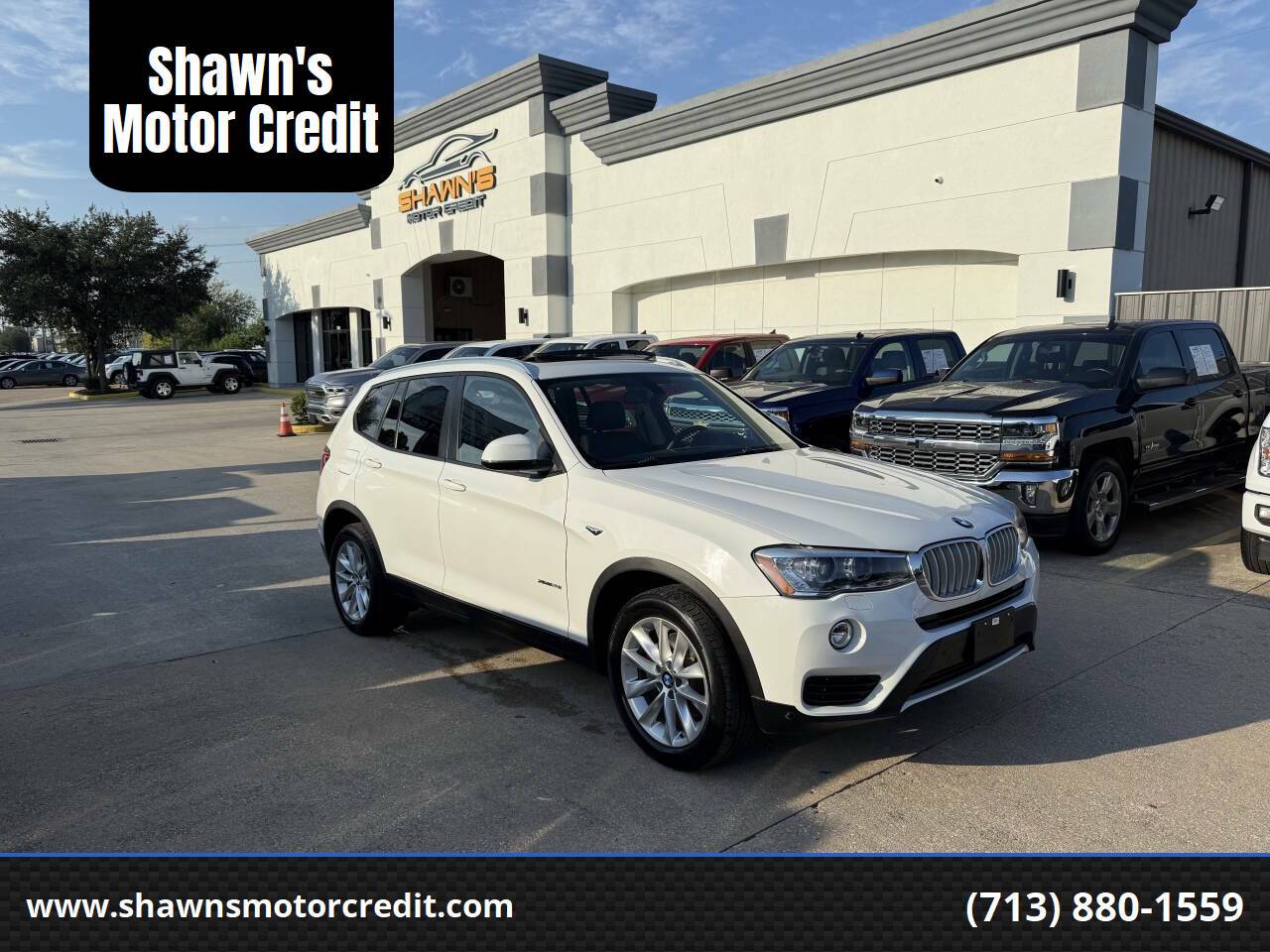 2016 BMW X3 28i — SUV — 74,552 mi — Houston, TX