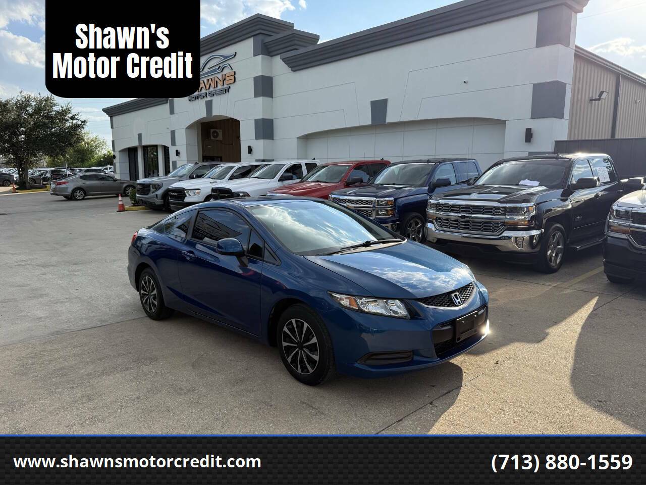 2013 Honda Civic LX — Coupe — 65,120 mi — Houston, TX