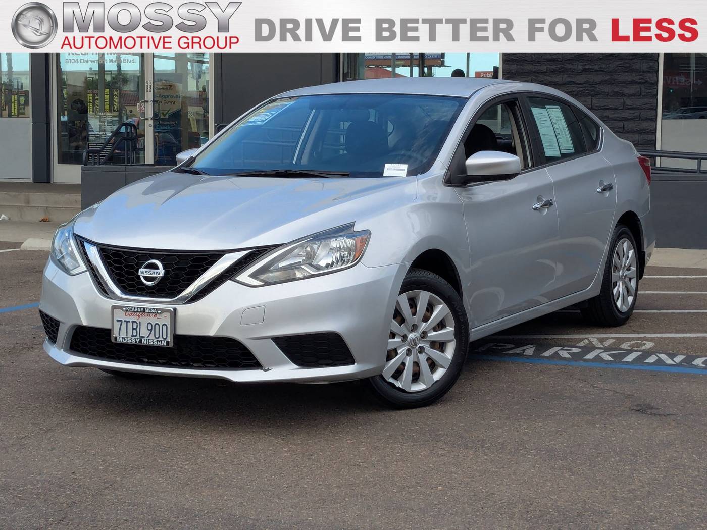 2016 Nissan Sentra S — Sedan — 89,184 mi — San Diego, CA