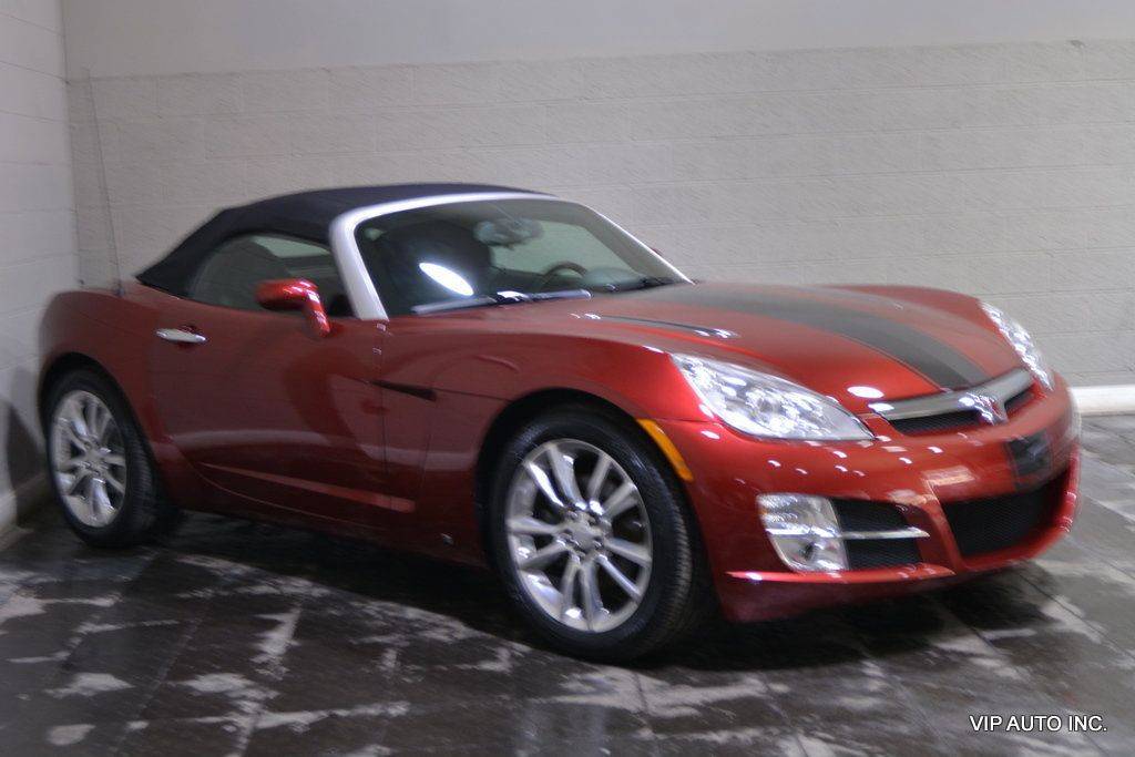 2009 Saturn Sky Ruby Red SE — Convertible — 27,105 mi — Fredericksburg, VA