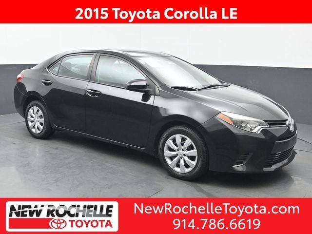 2015 Toyota Corolla LE — Sedan — 84,122 mi — New Rochelle, NY