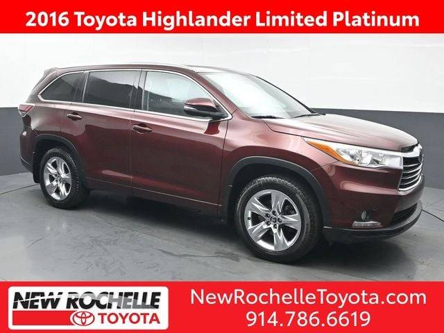 2016 Toyota Highlander Limited Platinum — SUV — 91,997 mi — New Rochelle, NY