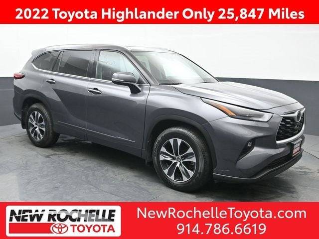 2022 Toyota Highlander XLE — SUV — 25,843 mi — New Rochelle, NY