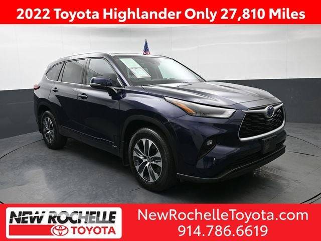 2022 Toyota Highlander Hybrid XLE — SUV — 27,799 mi — New Rochelle, NY