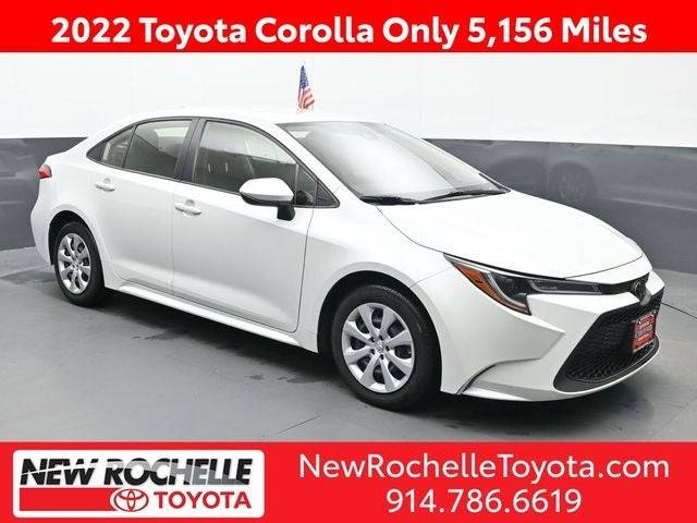 2022 Toyota Corolla LE — Sedan — 5,156 mi — New Rochelle, NY