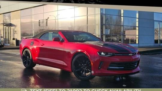 2017 Chevrolet Camaro 1LT — Convertible — 74,685 mi — Tacoma, WA