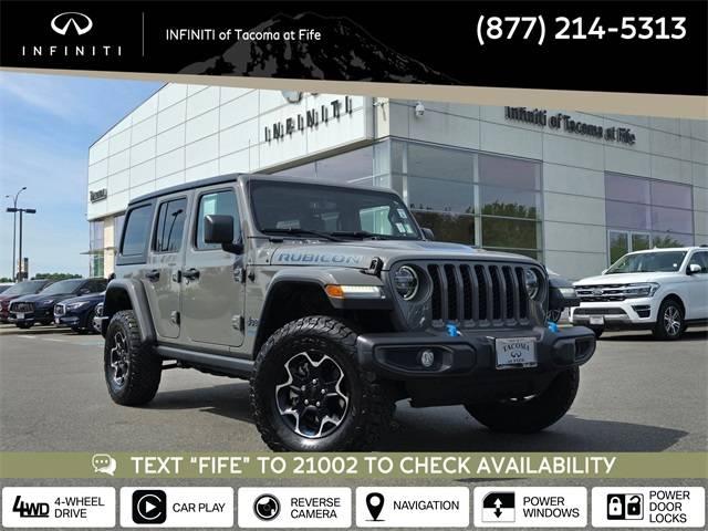 2022 Jeep Wrangler Rubicon 4xe — SUV — 30,619 mi — Tacoma, WA