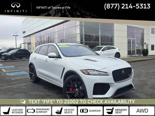 2020 Jaguar F-PACE SVR — SUV — 25,108 mi — Tacoma, WA