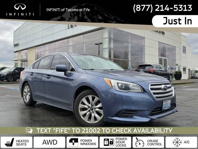 2015 Subaru Legacy 2.5i Premium — Sedan — 62,844 mi — Tacoma, WA
