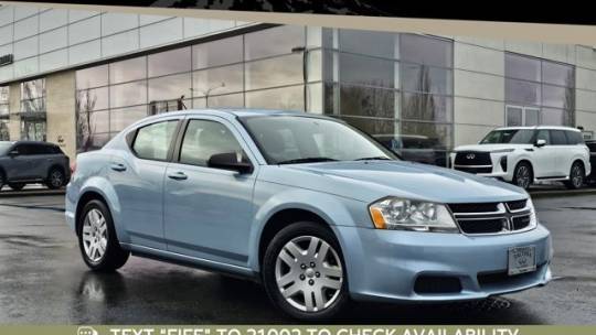 2013 Dodge Avenger SE — Sedan — 64,550 mi — Tacoma, WA