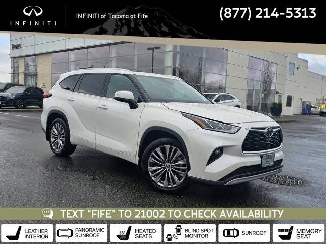 2020 Toyota Highlander Platinum — SUV — 67,952 mi — Tacoma, WA