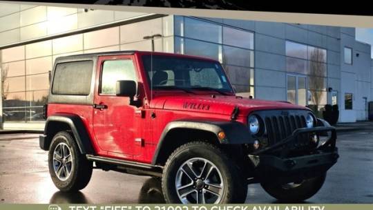 2016 Jeep Wrangler Willys Wheeler — SUV — 68,235 mi — Tacoma, WA