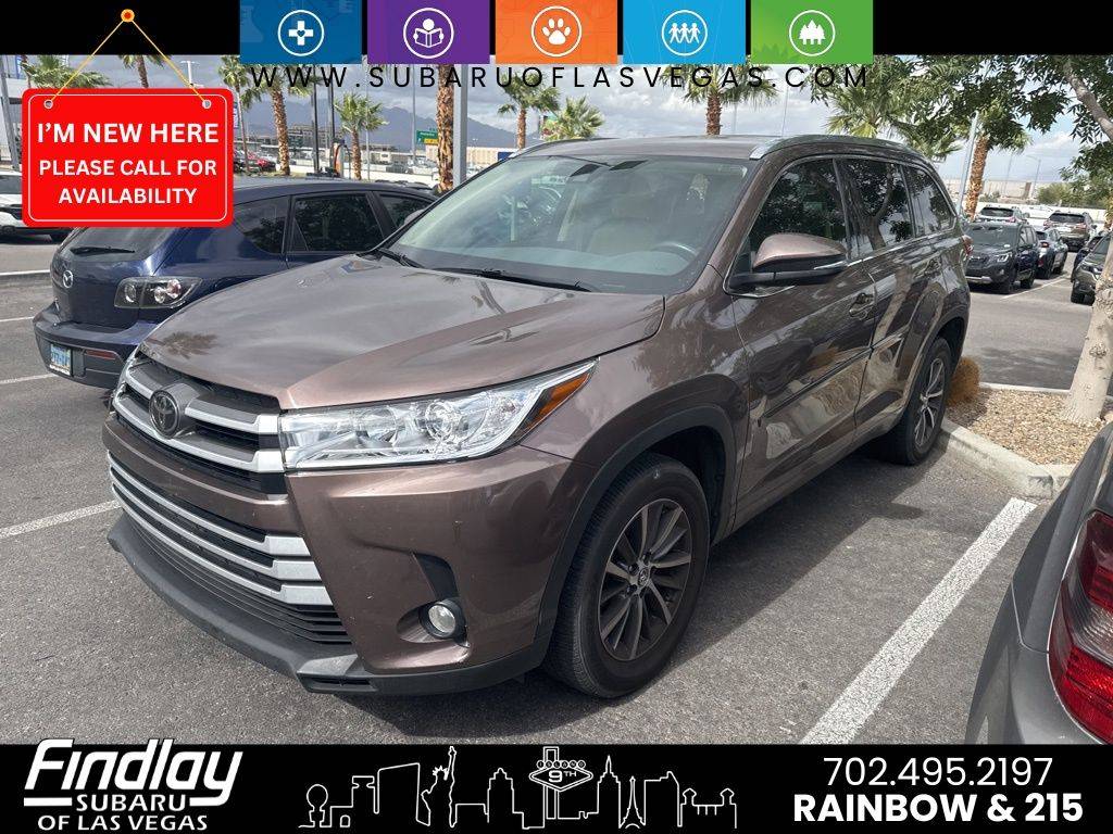 2017 Toyota Highlander XLE — SUV — 44,045 mi — Las Vegas, NV