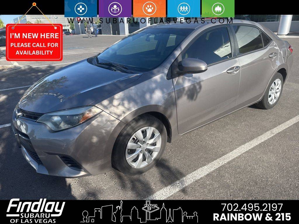 2015 Toyota Corolla L — Sedan — 81,271 mi — Las Vegas, NV
