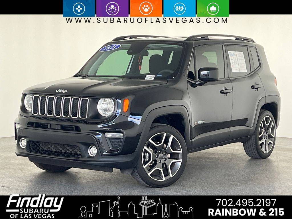 2021 Jeep Renegade Latitude — SUV — 37,249 mi — Las Vegas, NV
