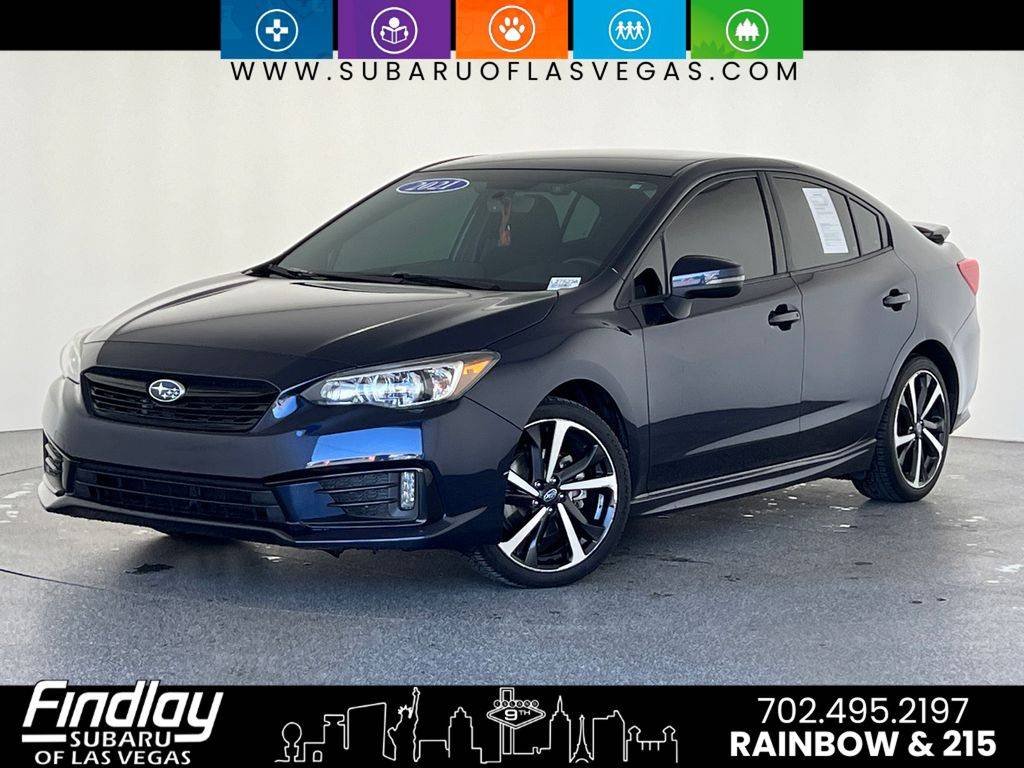 2021 Subaru Impreza Sport — Sedan — 79,676 mi — Las Vegas, NV