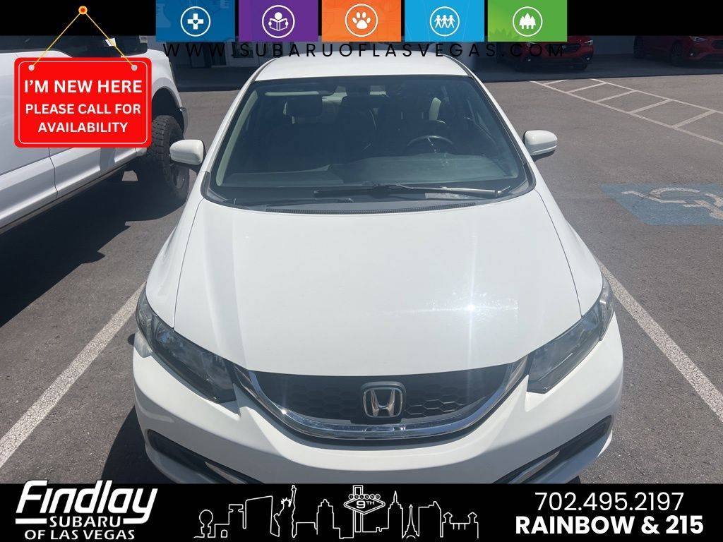 2015 Honda Civic LX — Sedan — 79,599 mi — Las Vegas, NV