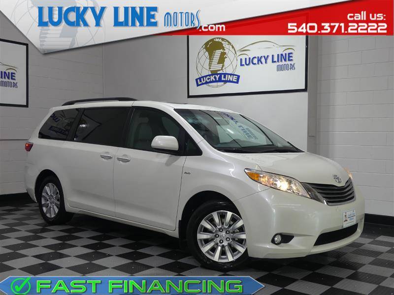 2017 Toyota Sienna XLE — Minivan — 122,486 mi — Fredericksburg, VA