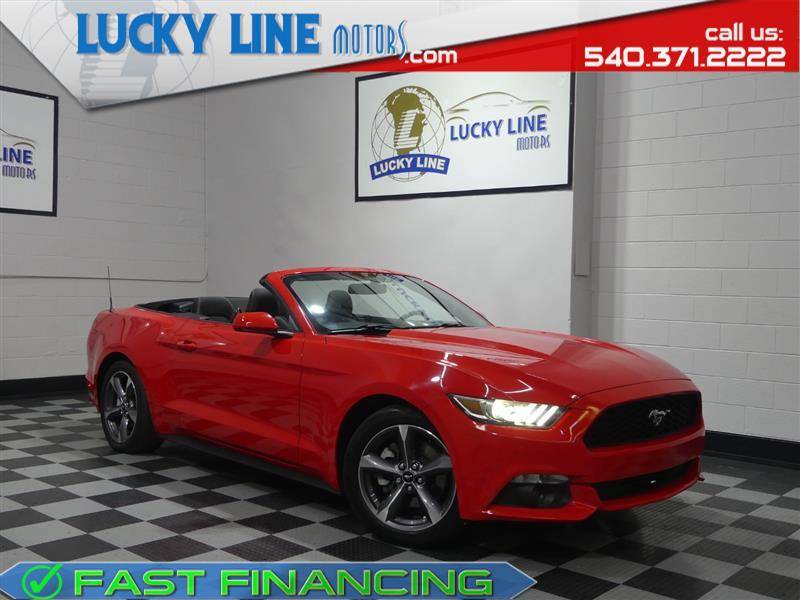 2015 Ford Mustang V6 — Convertible — 92,547 mi — Fredericksburg, VA