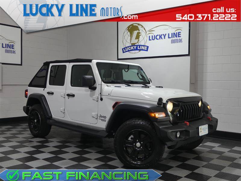 2020 Jeep Wrangler Sport S — SUV — 78,418 mi — Fredericksburg, VA