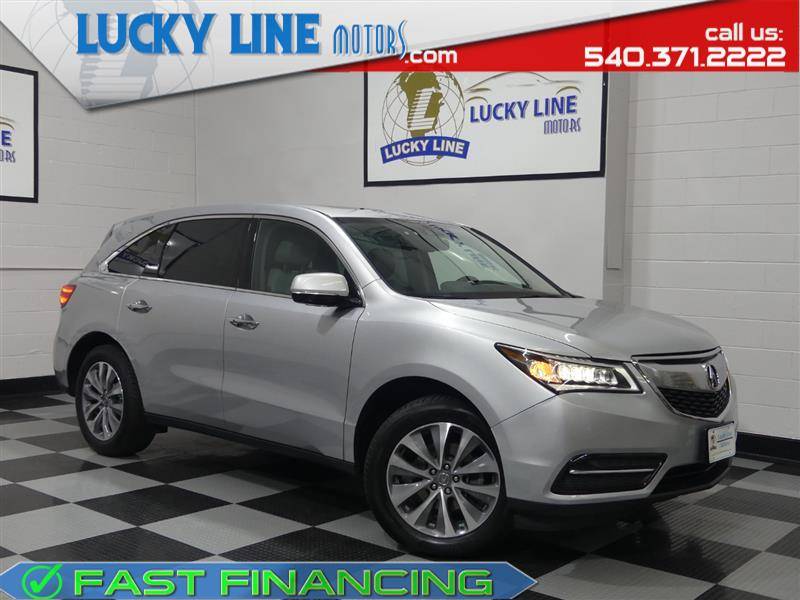 2015 Acura MDX Technology Package — SUV — 100,681 mi — Fredericksburg, VA