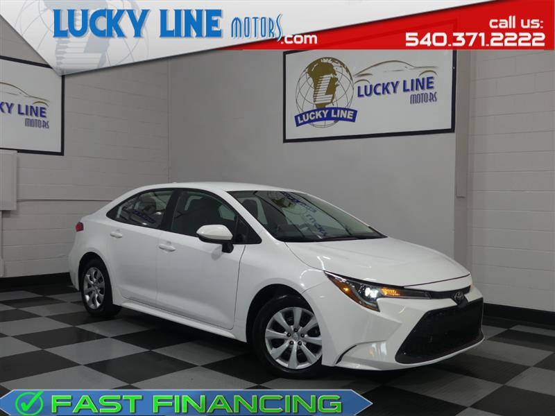 2020 Toyota Corolla LE — Sedan — 74,172 mi — Fredericksburg, VA