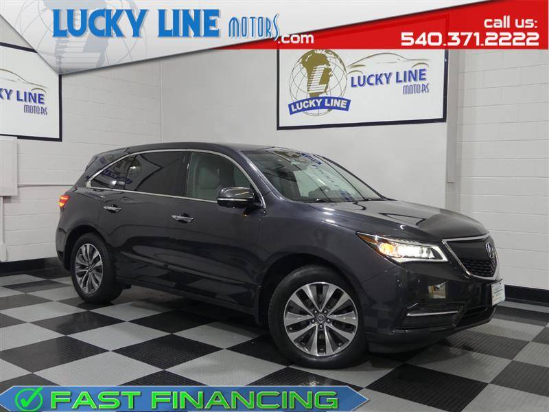 2016 Acura MDX Technology Package — SUV — 74,456 mi — Fredericksburg, VA