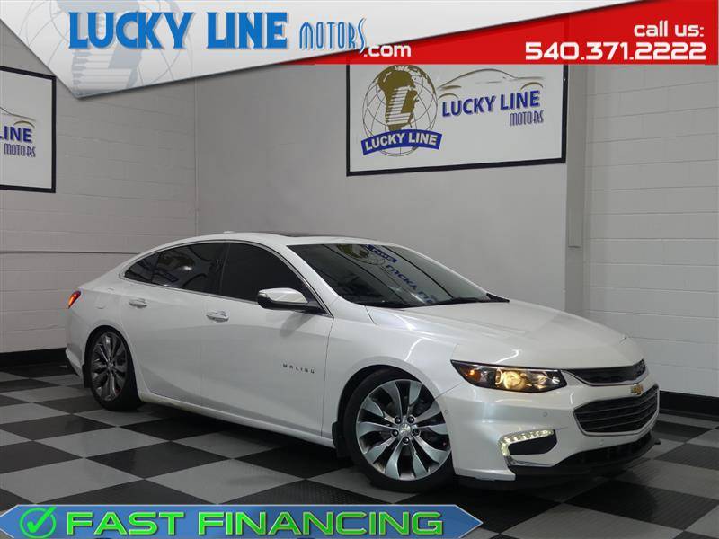 2016 Chevrolet Malibu Premier — Sedan — 86,605 mi — Fredericksburg, VA