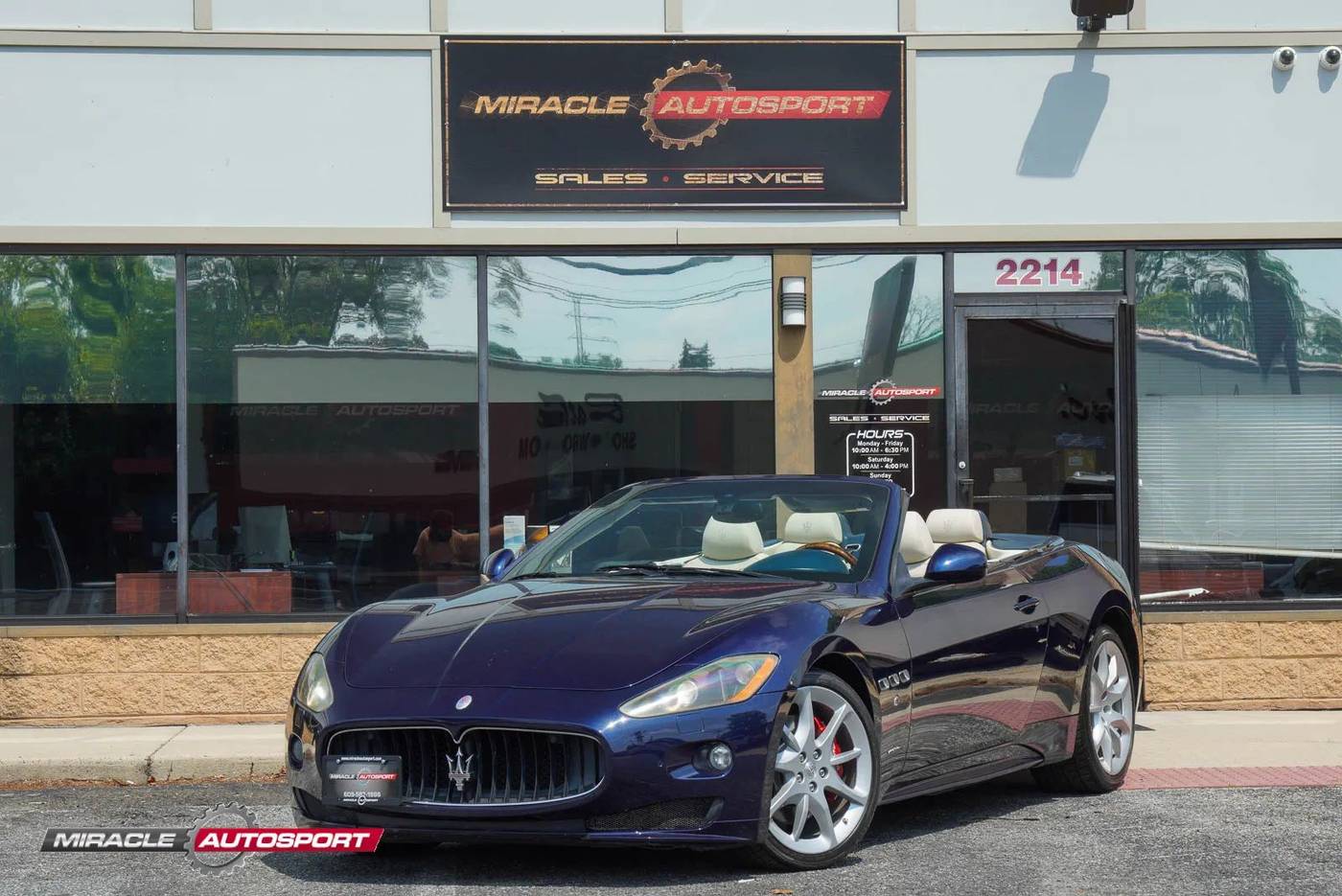 2012 Maserati GranTurismo Sport — Convertible — 44,650 mi — Mercerville, NJ