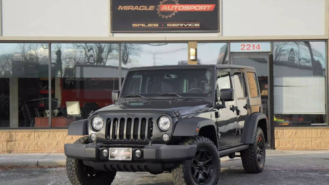 2017 Jeep Wrangler Willys Wheeler — SUV — 99,150 mi — Mercerville, NJ