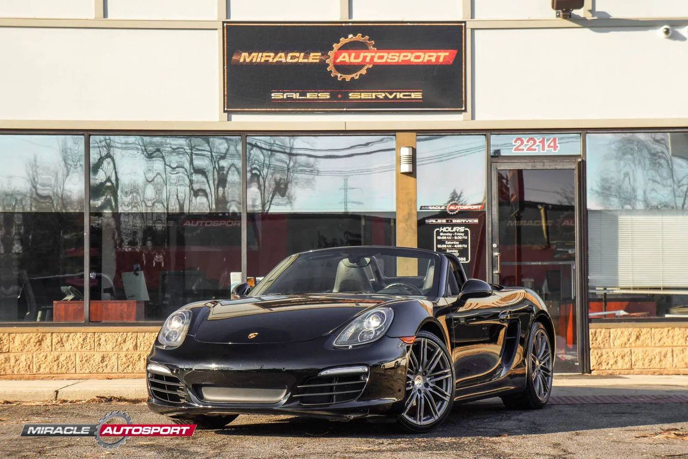 2016 Porsche Boxster Black Edition