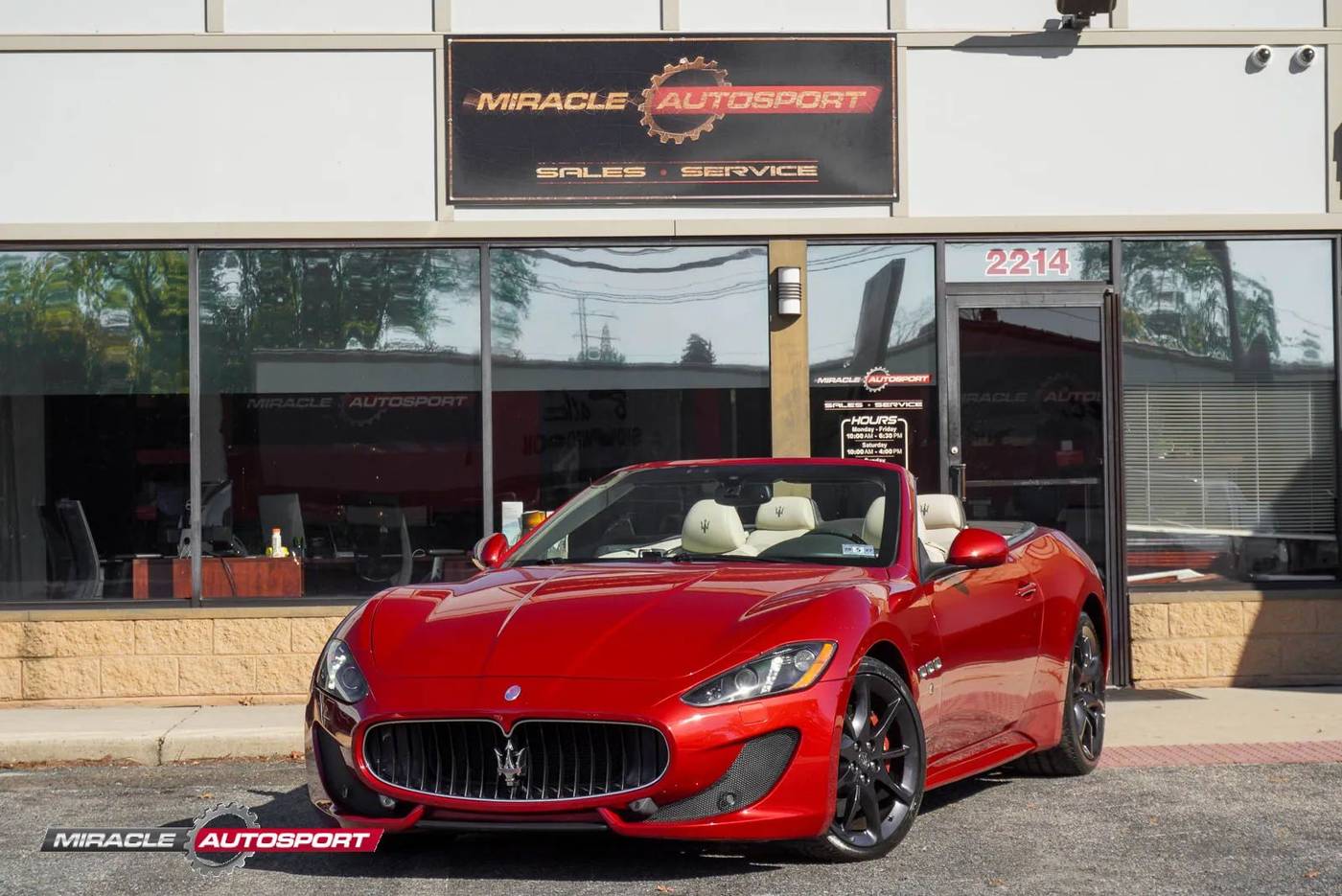 2013 Maserati GranTurismo Sport — Convertible — 31,707 mi — Mercerville, NJ