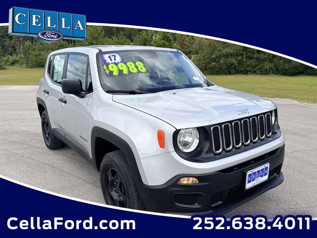 2017 Jeep Renegade Sport — SUV — 83,415 mi — New Bern, NC