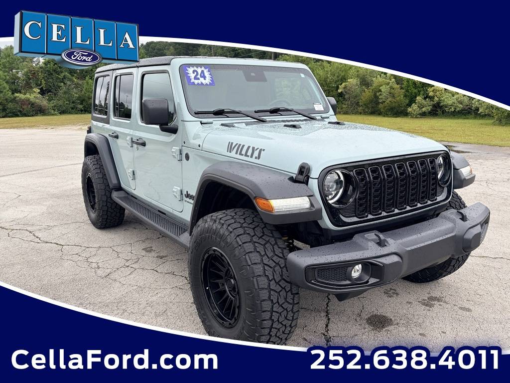 2024 Jeep Wrangler Willys — SUV — 28,133 mi — New Bern, NC
