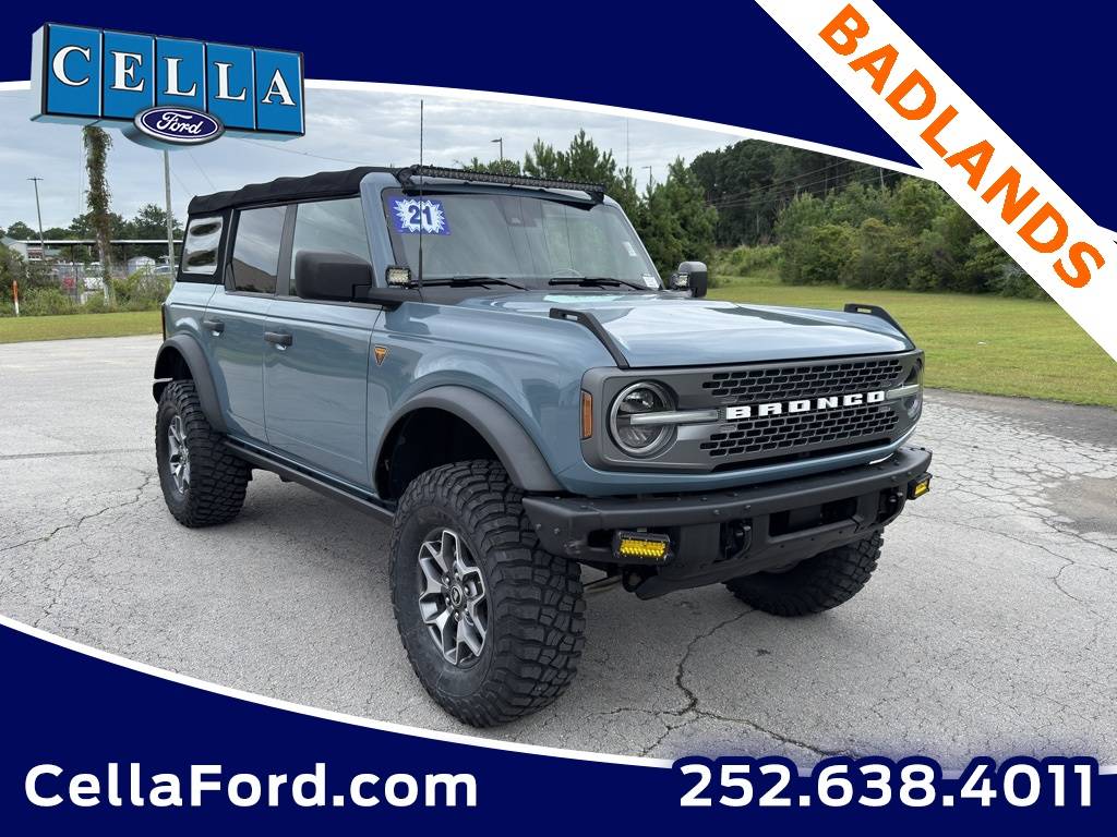 2021 Ford Bronco Badlands — SUV — 62,103 mi — New Bern, NC
