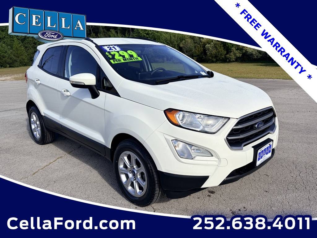 2021 Ford EcoSport SE — SUV — 33,440 mi — New Bern, NC