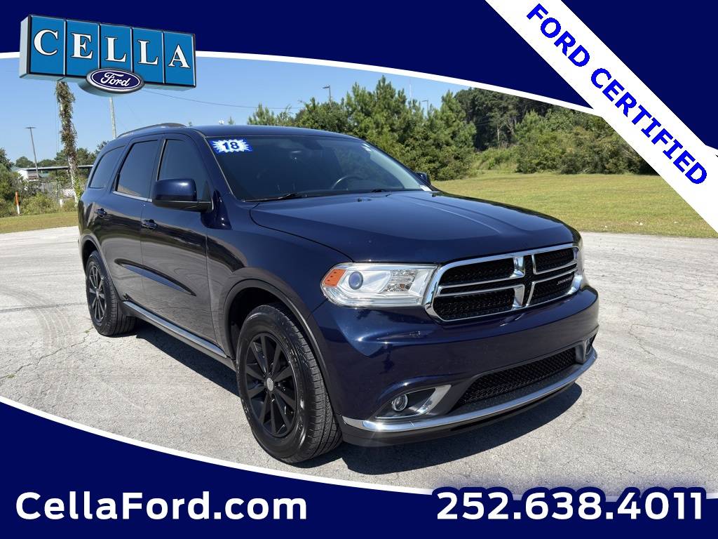 2018 Dodge Durango SXT — SUV — 105,959 mi — New Bern, NC